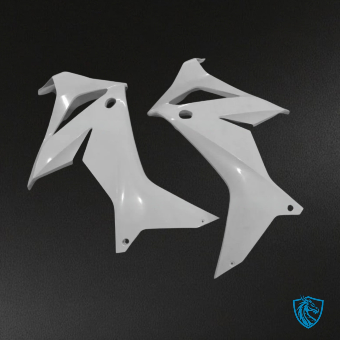 Honda CBR650R (2021-2023) White & Black - Replacement Motorcycle Fairings Kit