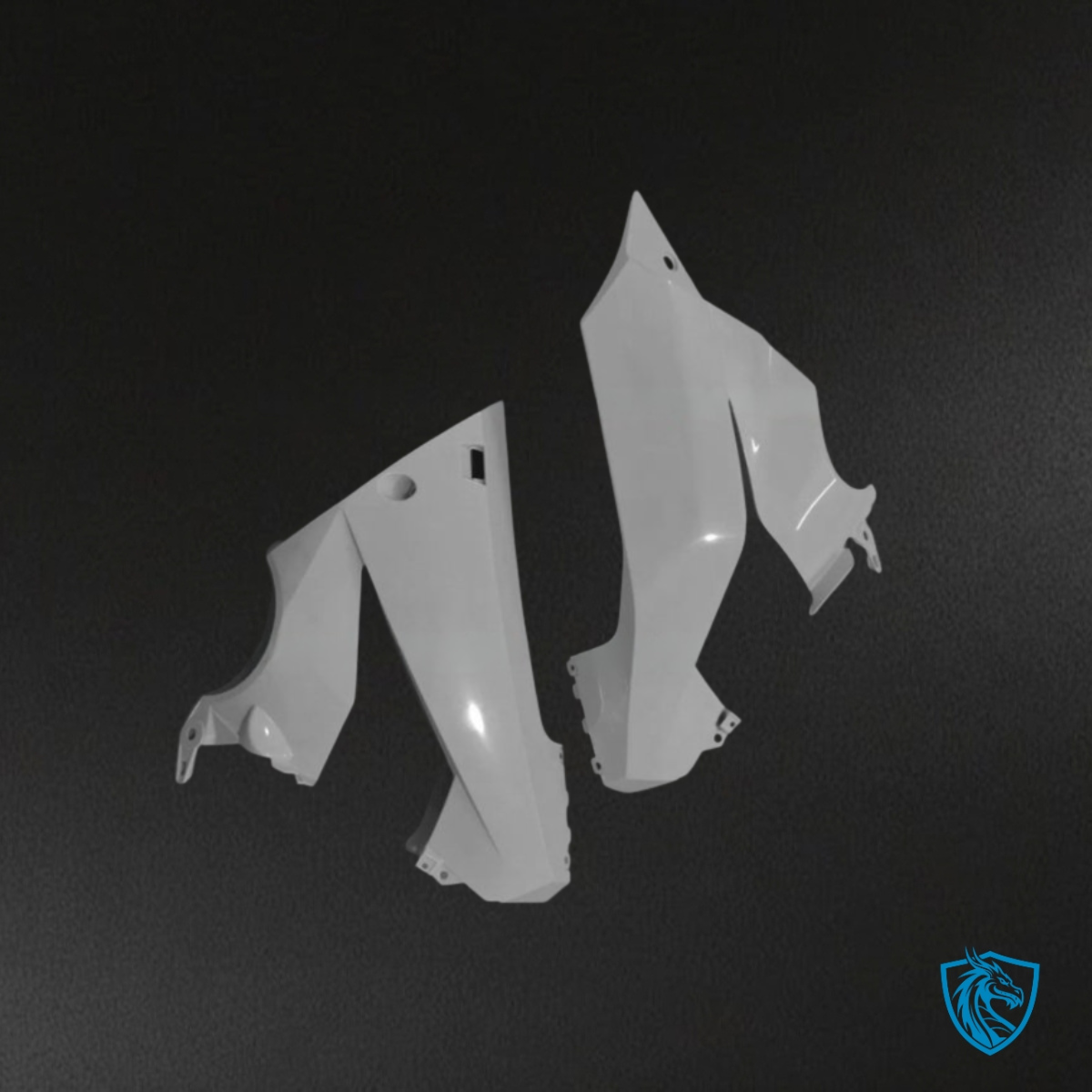 Honda CBR650R (2021-2023) White & Black - Replacement Motorcycle Fairings Kit