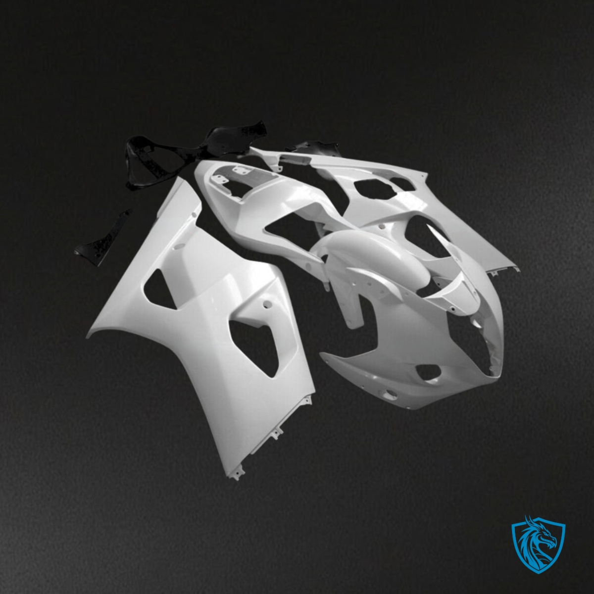 Suzuki GSXR1000 (2003-2004) White - MERGEment Motorcycle Fairings Kit