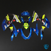 Blue, Black & Yellow Shark