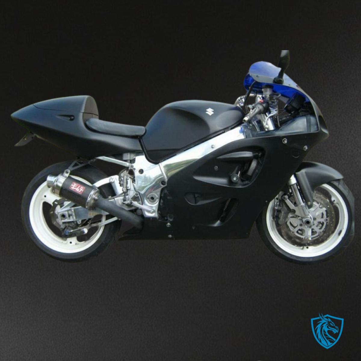 Suzuki GSXR600/750 (1997-2000) Black Fairing Kit - Aftermarket ABS Bodywork