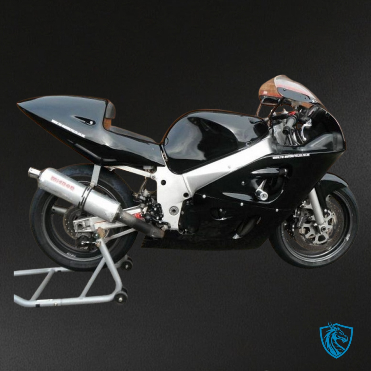 Suzuki GSXR600/750 (1997-2000) Black Fairing Kit - Aftermarket ABS Bodywork