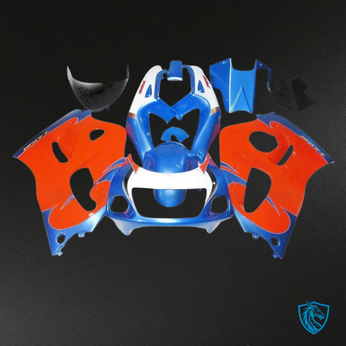 Suzuki GSXR600/750 (1997-2000) Blue & Red Fairings Kit | ABS Bodywork