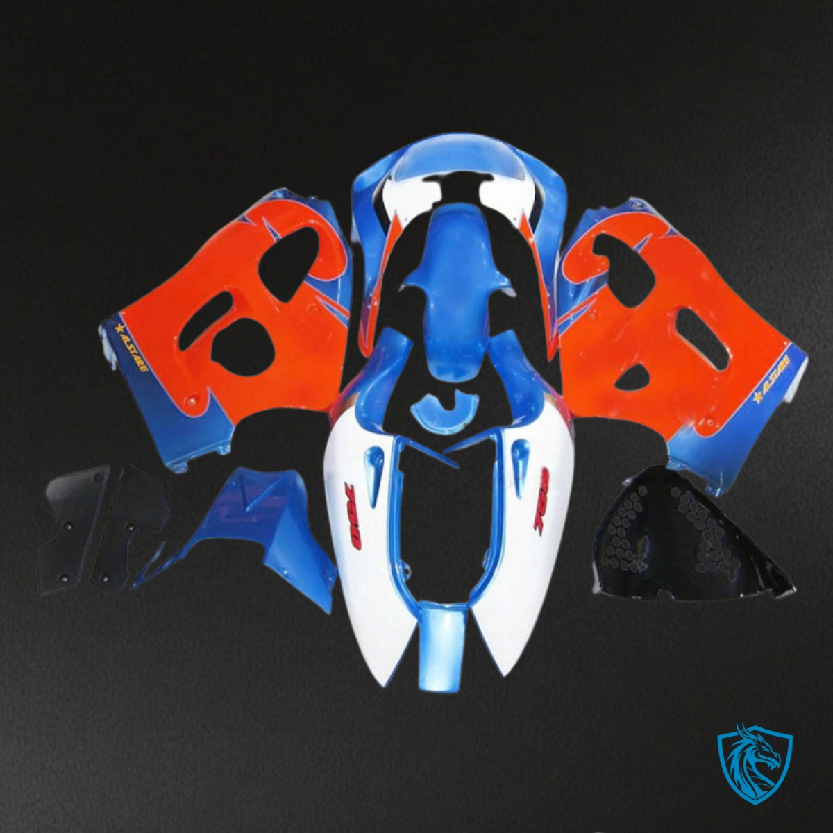 Suzuki GSXR600/750 (1997-2000) Blue & Red Fairings Kit | ABS Bodywork
