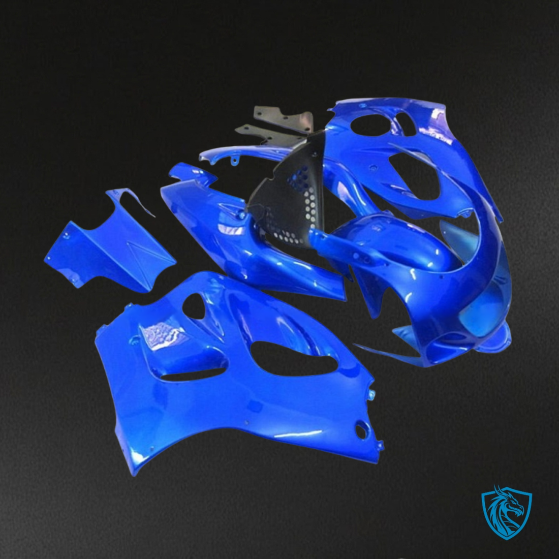 Suzuki GSXR600/750 (1997-2000) Blue - MERGEment Motorcycle Fairings Kit