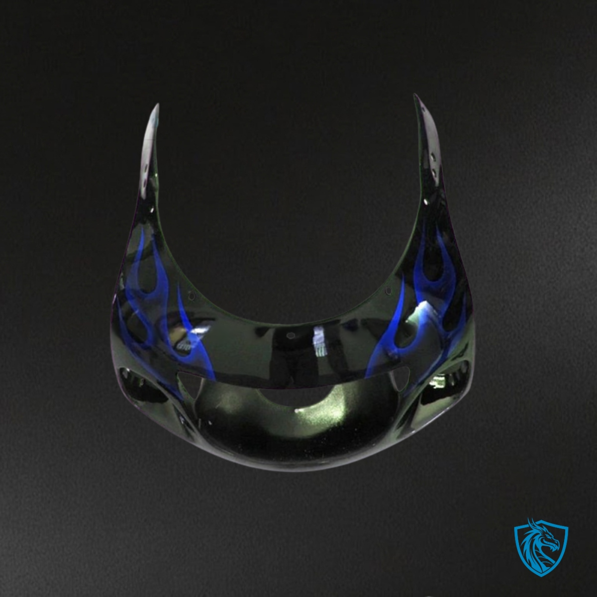 Suzuki GSXR600/750 (1997-2000) Blue flame - Custom ABS Fairing Kit