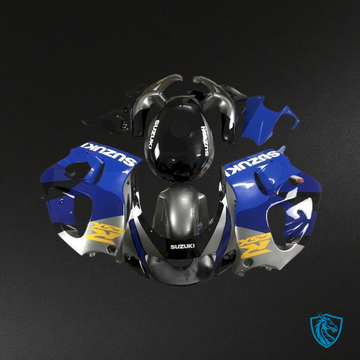 Suzuki GSXR600/750 (1997-2000) Blue & Black Fairings Kit | ABS Bodywork