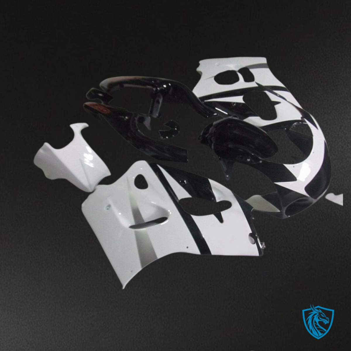Suzuki GSXR600/750 (1997-2000) White Fairings Kit | ABS Bodywork