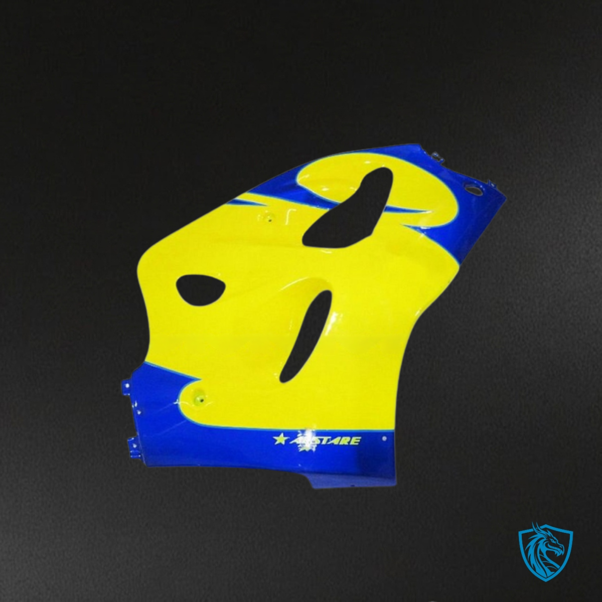 Suzuki GSXR600/750 (1997-2000) Yellow & Blue Fairing Kit - Aftermarket ABS Bodywork
