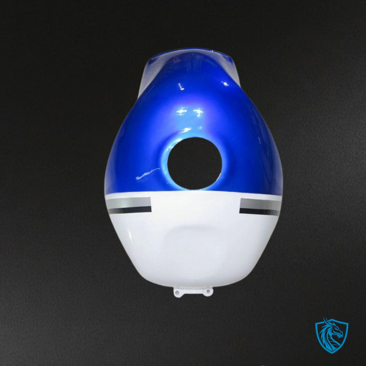 Suzuki GSXR600/750 (1997-2000) White & Blue Lucky Strike - MERGEment Motorcycle Fairings Kit