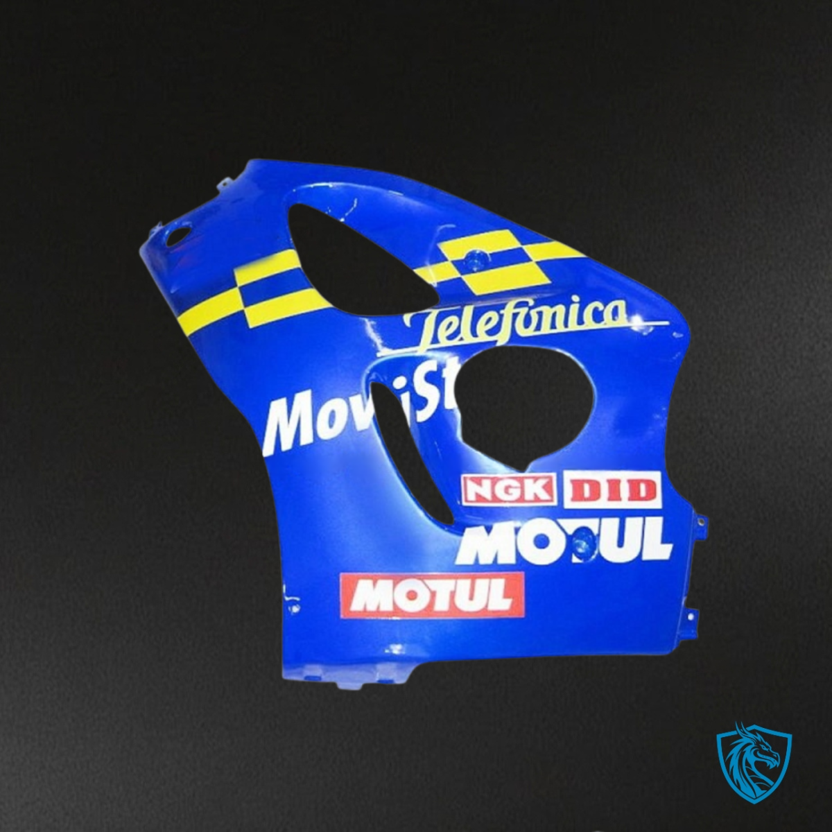 Suzuki GSXR600/750 (1997-2000) Blue Movistar - Custom ABS Fairing Kit