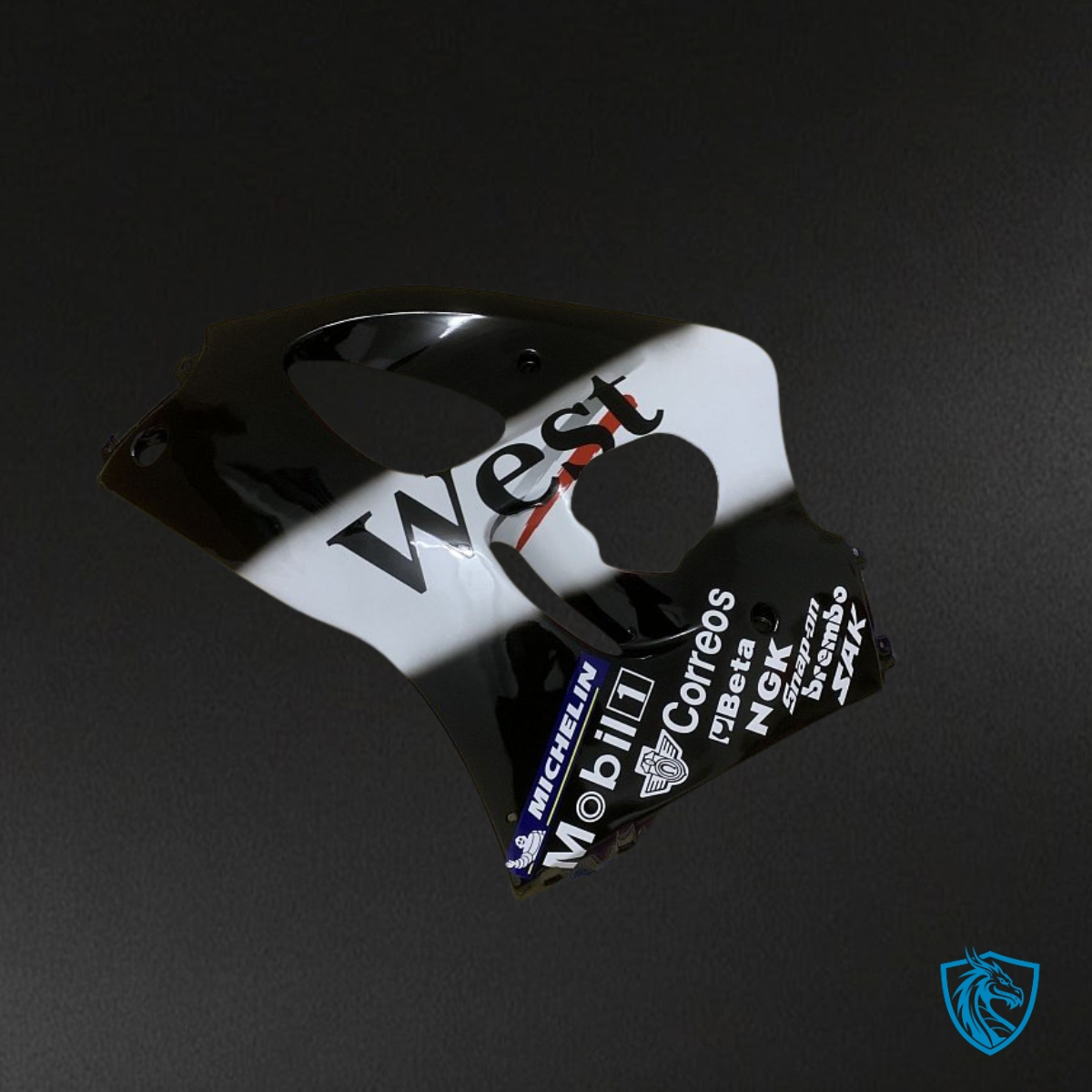 Suzuki GSXR600/750 (1997-2000) West Black - Custom ABS Fairing Kit
