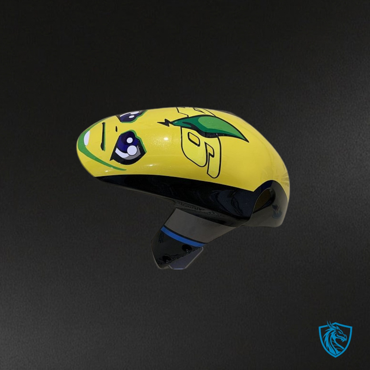 Suzuki GSXR600/750 (2001-2003) Blue, Yellow & Black Shark - MERGEment Motorcycle Fairings Kit
