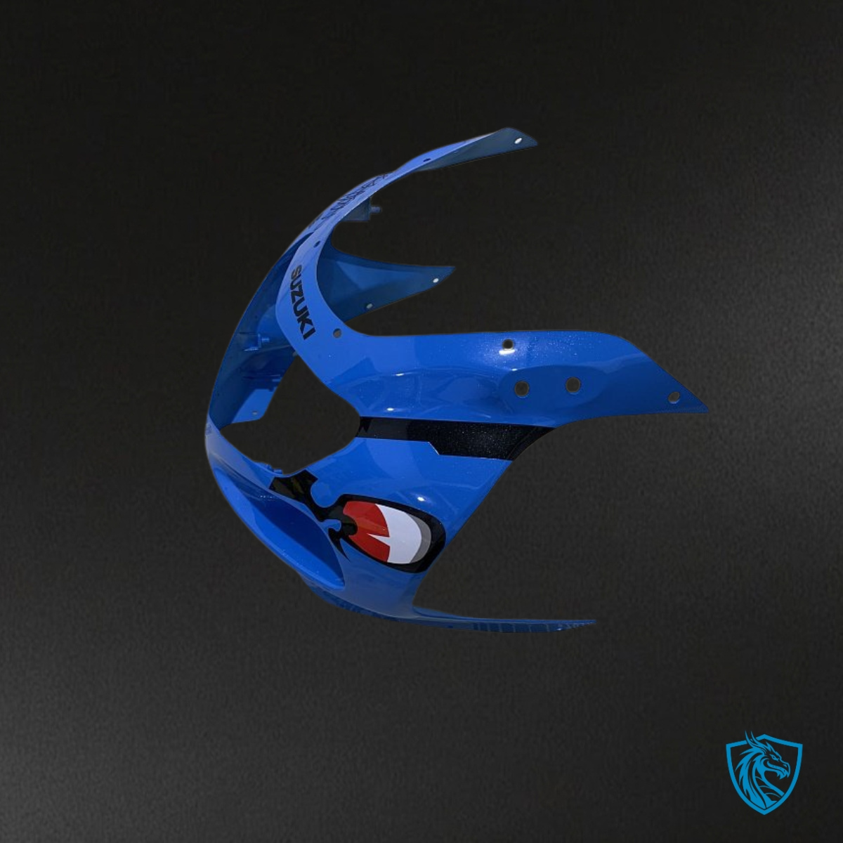 Suzuki GSXR600/750 (2001-2003) Blue, Yellow & Black Shark - MERGEment Motorcycle Fairings Kit