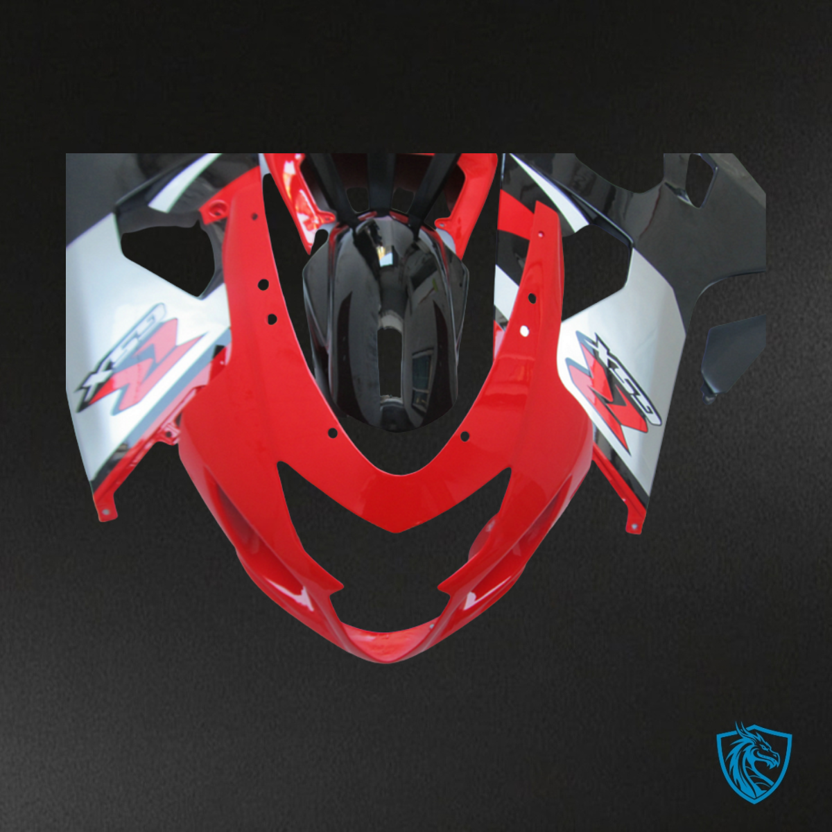 Suzuki GSXR600/750 (2001-2003) Red & Black Fairing Kit | ABS Bodywork