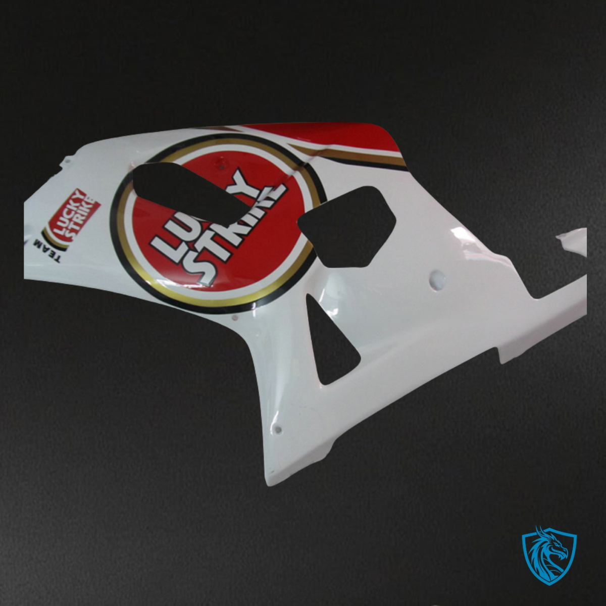 Suzuki GSXR600/750 (2001-2003) White & Red ABS Bodywork - Fairings Kit