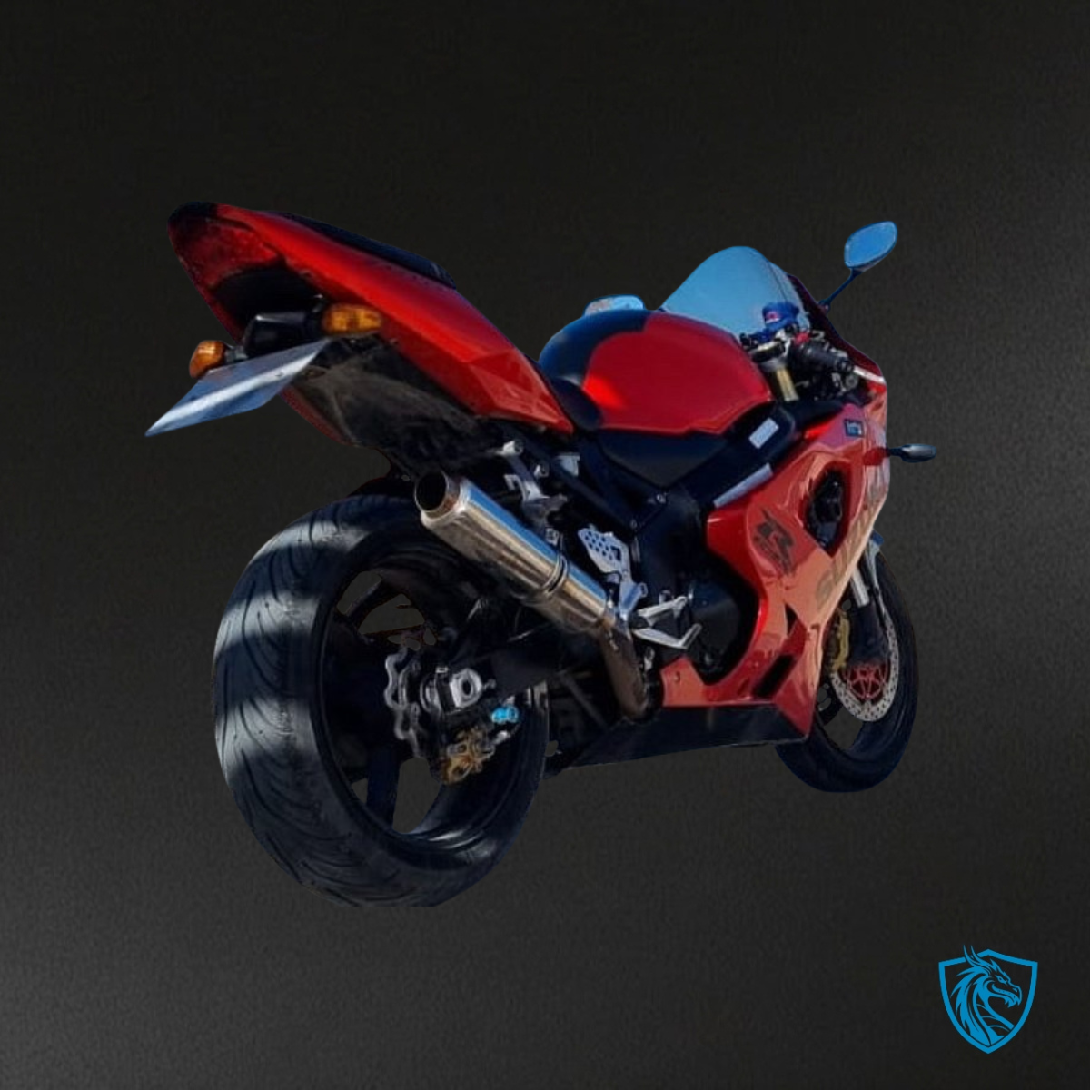 Suzuki GSXR600/750 (2004-2005) Red - Custom ABS Fairing Kit