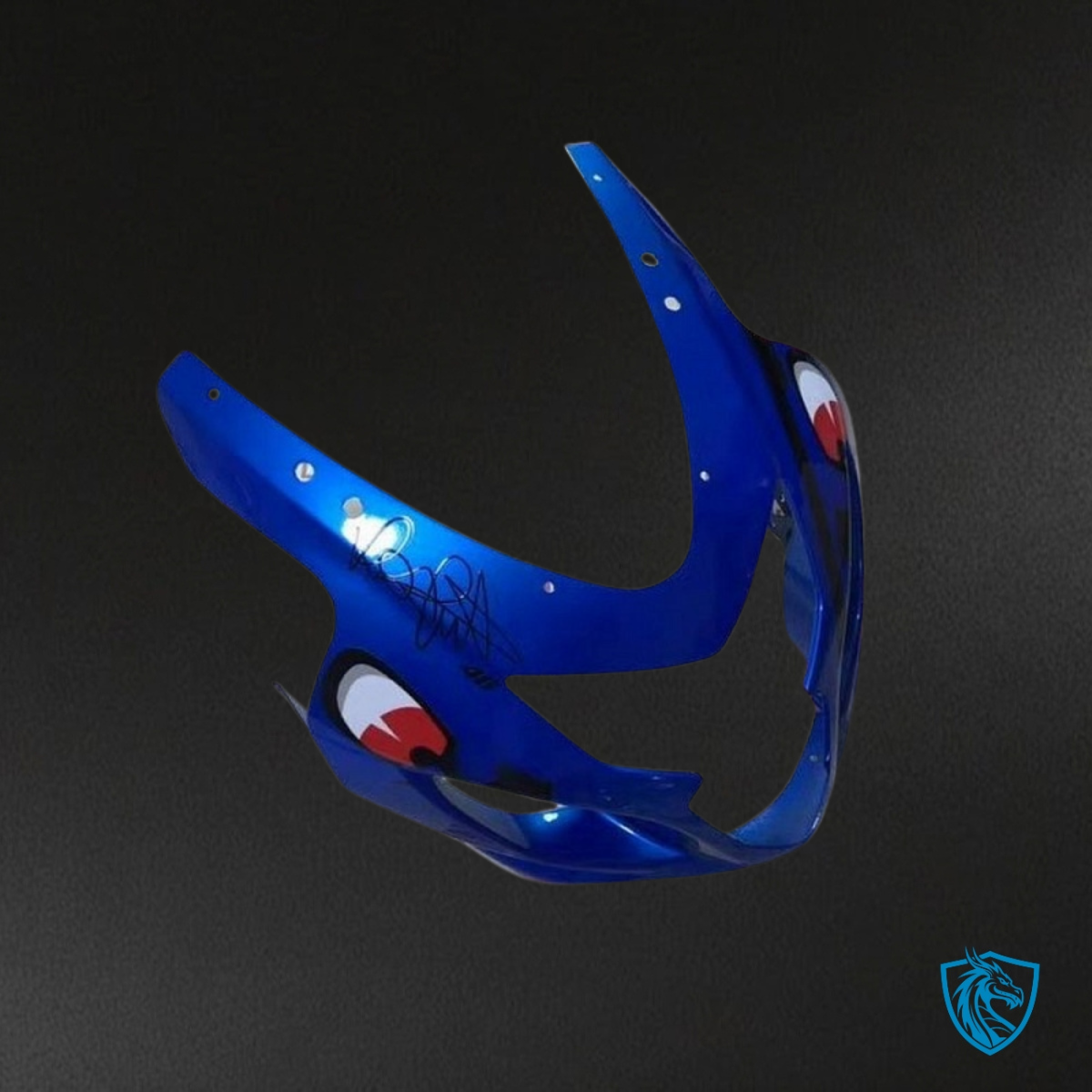 Suzuki GSXR600/750 (2004-2005) Blue & Yellow Shark - Custom ABS Fairing Kit