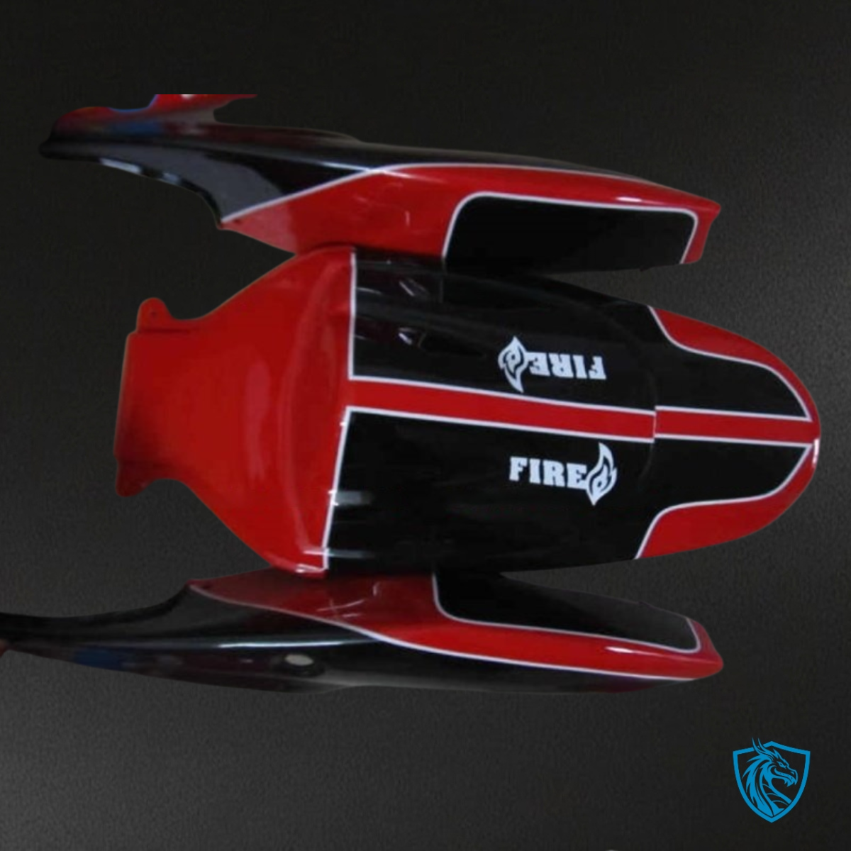 Suzuki GSXR600/750 (2006-2007) Black, Red & White - MERGEment Motorcycle Fairings Kit