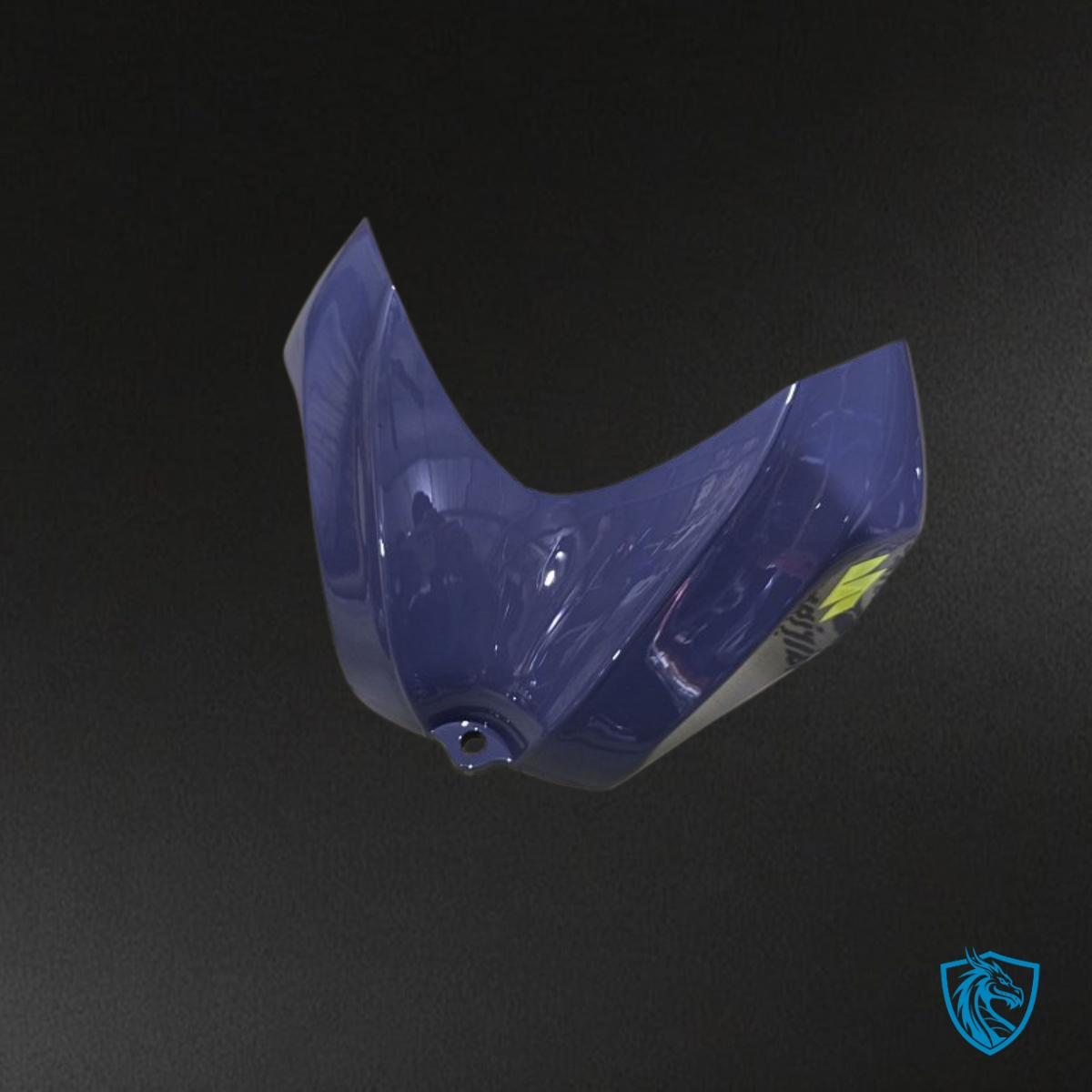Suzuki GSXR600/750 (2006-2007) Dark Matte Blue & Yellow Fairing Kit - Aftermarket ABS Bodywork