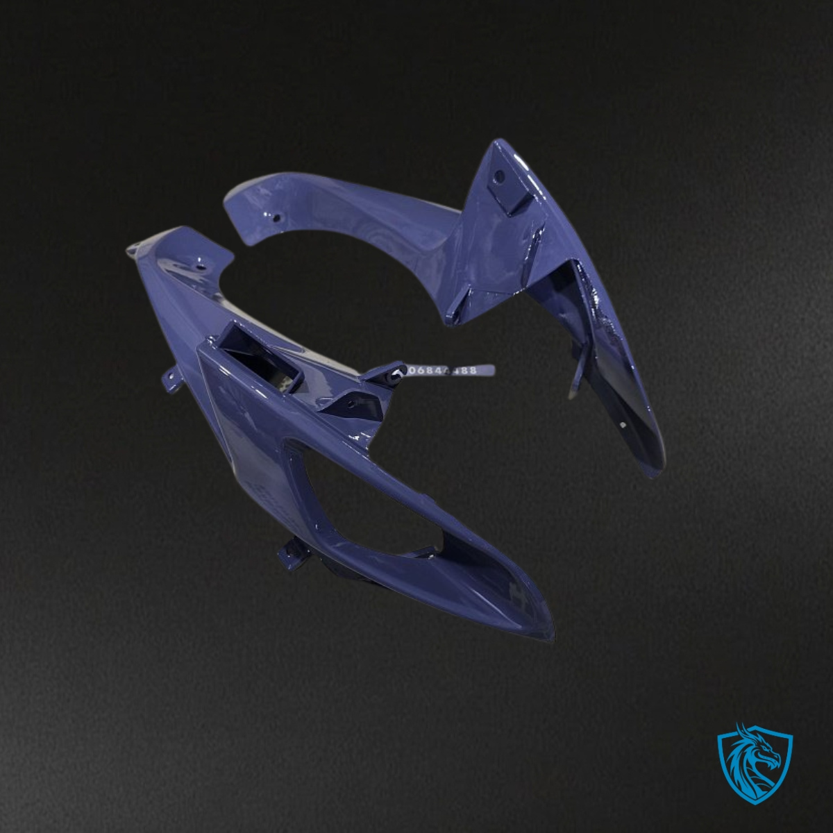 Suzuki GSXR600/750 (2006-2007) Dark Matte Blue & Yellow Fairing Kit - Aftermarket ABS Bodywork