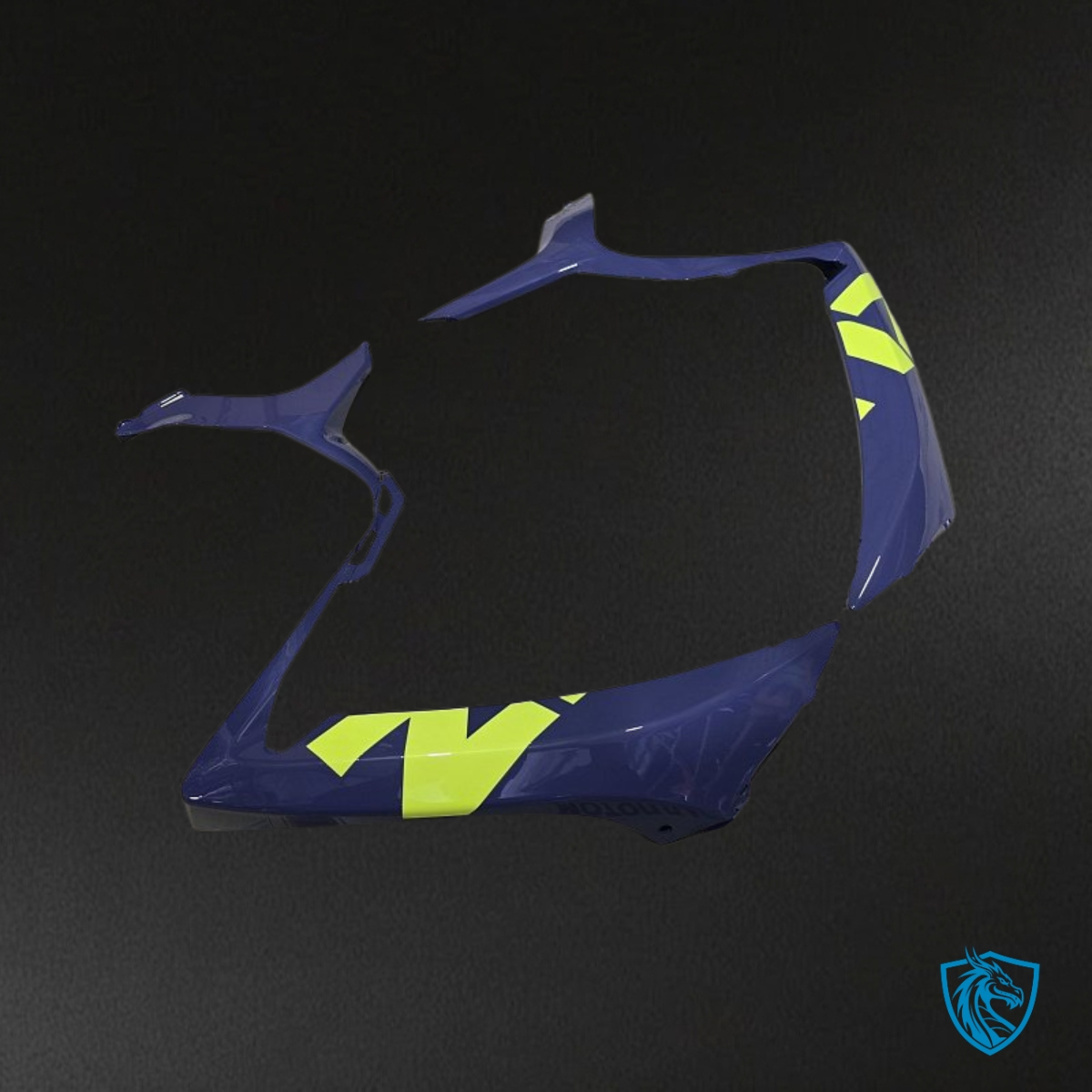 Suzuki GSXR600/750 (2006-2007) Dark Matte Blue & Yellow Fairing Kit - Aftermarket ABS Bodywork