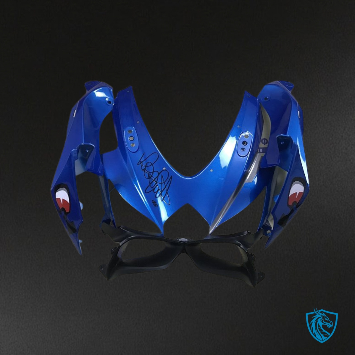 Suzuki GSXR600/750 (2008-2010) Blue & Yellow Shark - MERGEment Motorcycle Fairings Kit