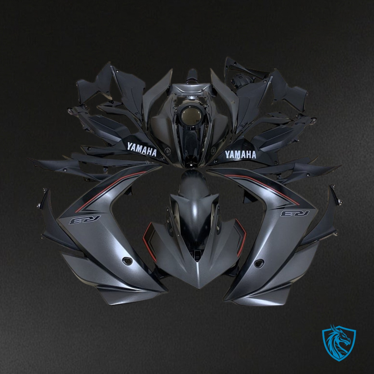 Yamaha YZF R3R25 (2015-2018) Black - Custom ABS Fairing Kit