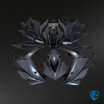 Yamaha YZF R3R25 (2015-2018) Black - Custom ABS Fairing Kit