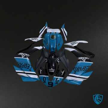 Yamaha YZF R3R25 (2015-2018) Black, Blue & White ABS Bodywork - Fairings Kit