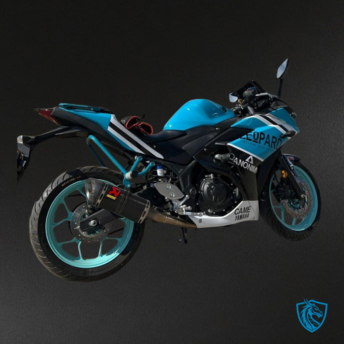 Yamaha YZF R3R25 (2015-2018) Black, Blue & White ABS Bodywork - Fairings Kit