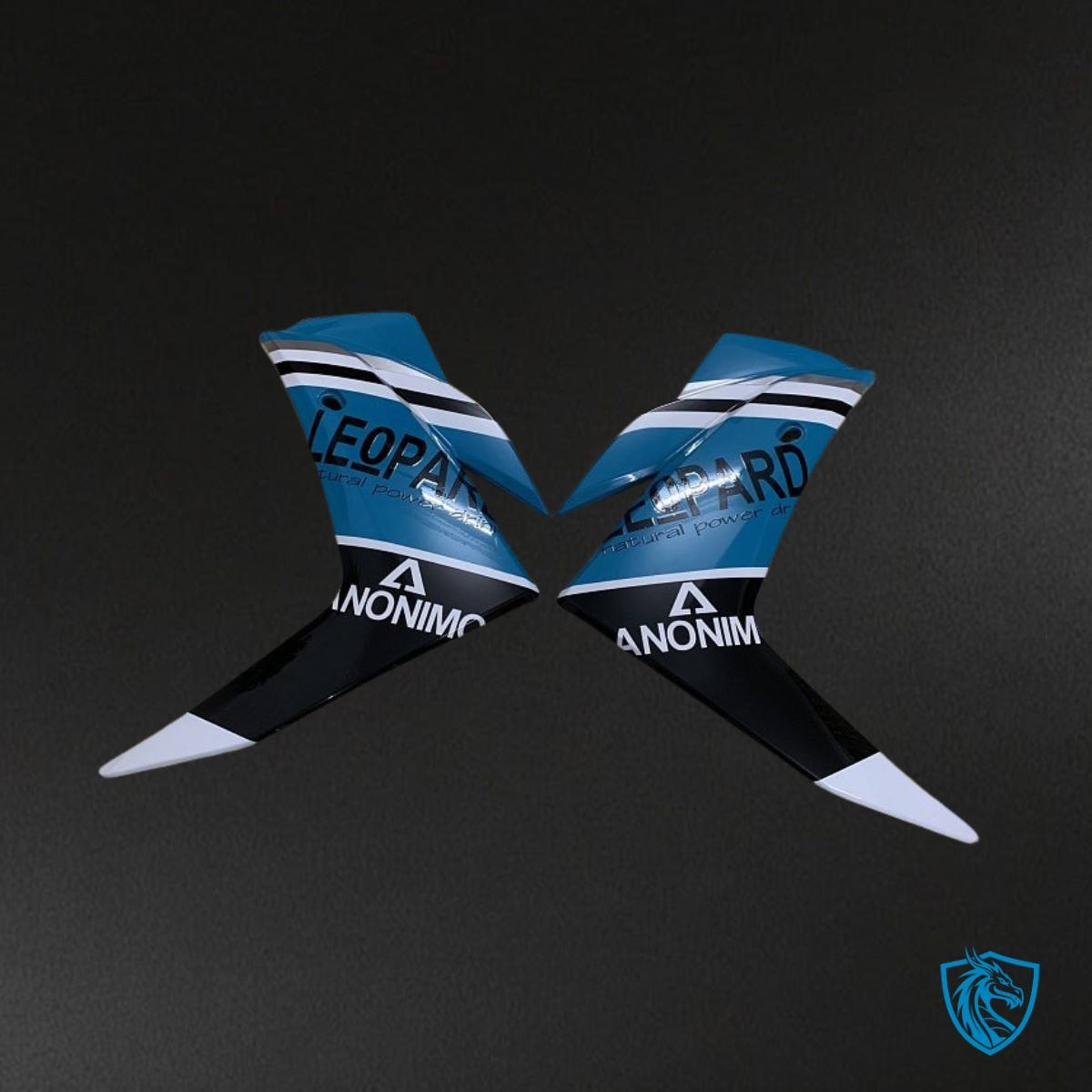 Yamaha YZF R3R25 (2015-2018) Black, Blue & White ABS Bodywork - Fairings Kit