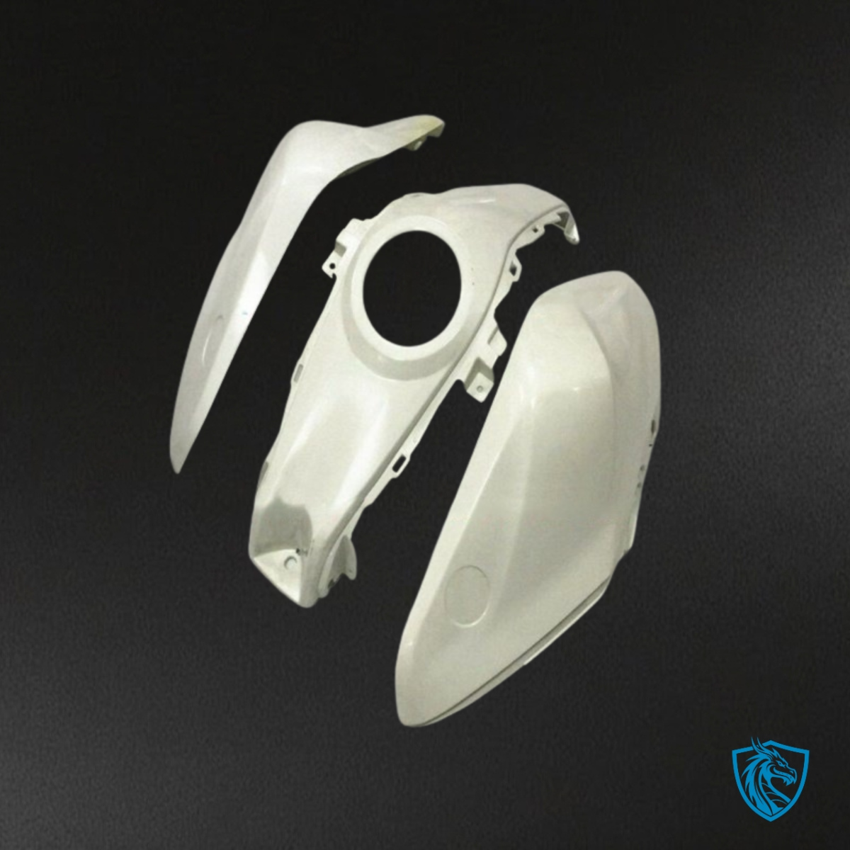 Yamaha YZF R3R25 (2015-2018) White & Black ABS Bodywork - Fairings Kit