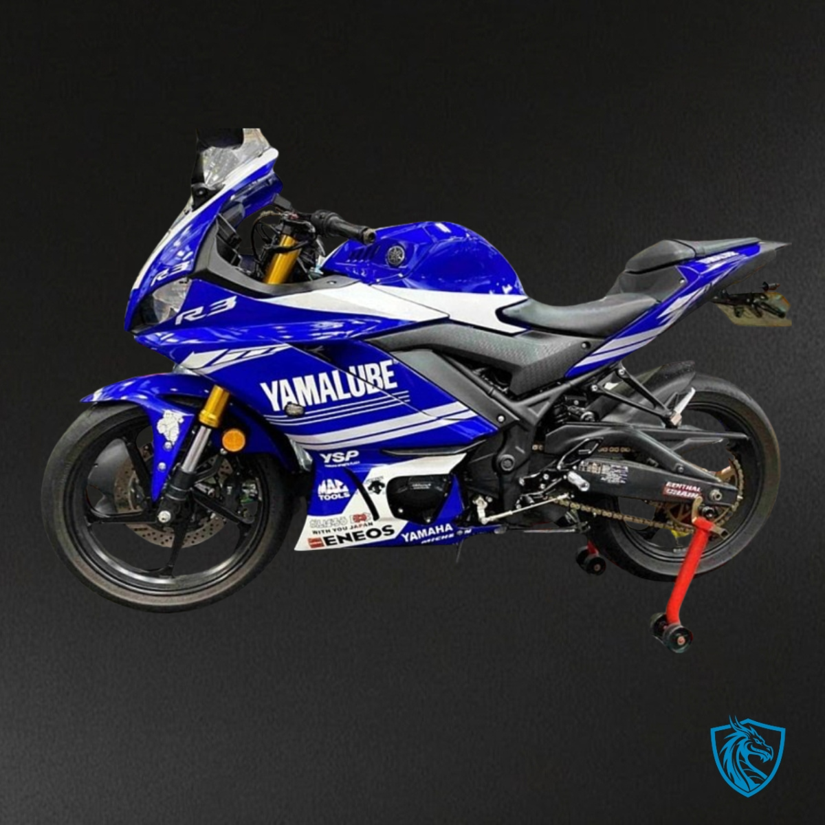 Yamaha YZF R3R25 (2019-2020) Blue & White - Replacement Motorcycle Fairings Kit