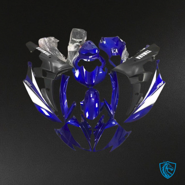 Yamaha YZF R6 (2006-2007) Blue & Black - MERGEment Motorcycle Fairings Kit