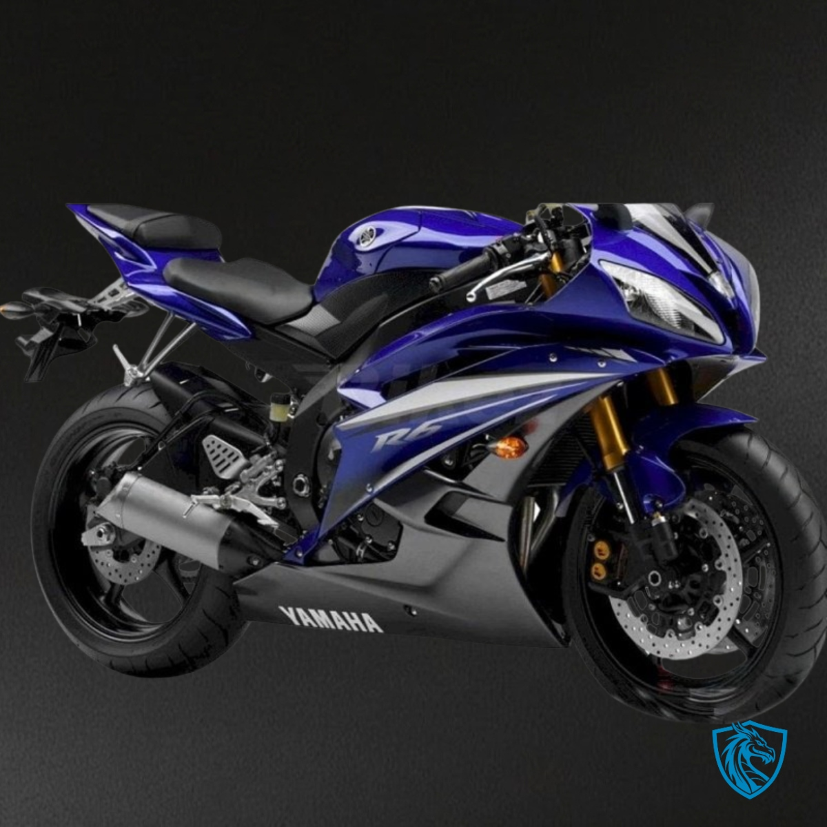 Yamaha YZF R6 (2006-2007) Blue & Black - MERGEment Motorcycle Fairings Kit