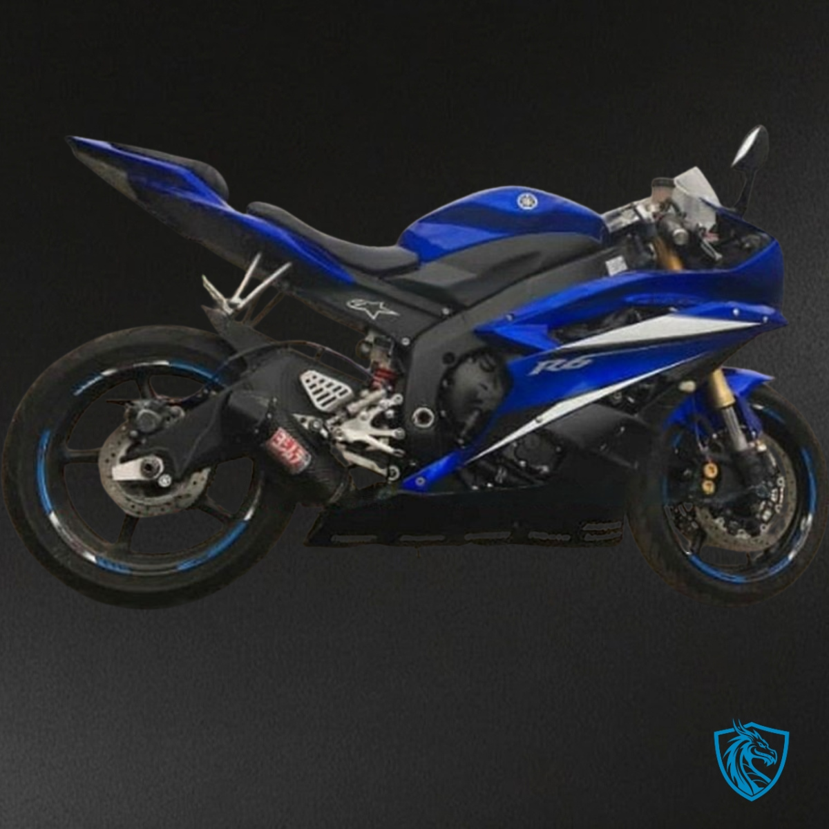 Yamaha YZF R6 (2006-2007) Blue & Black - MERGEment Motorcycle Fairings Kit