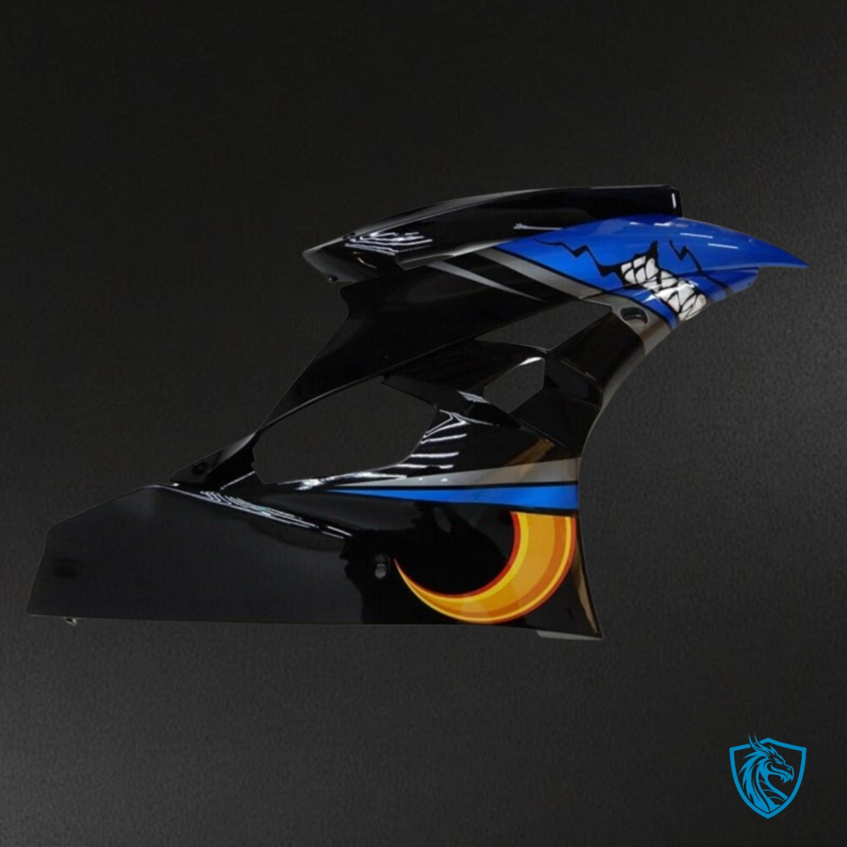 Yamaha YZF R6 (2006-2007) Red, Blue & Black Shark Fairing Kit - Aftermarket ABS Bodywork