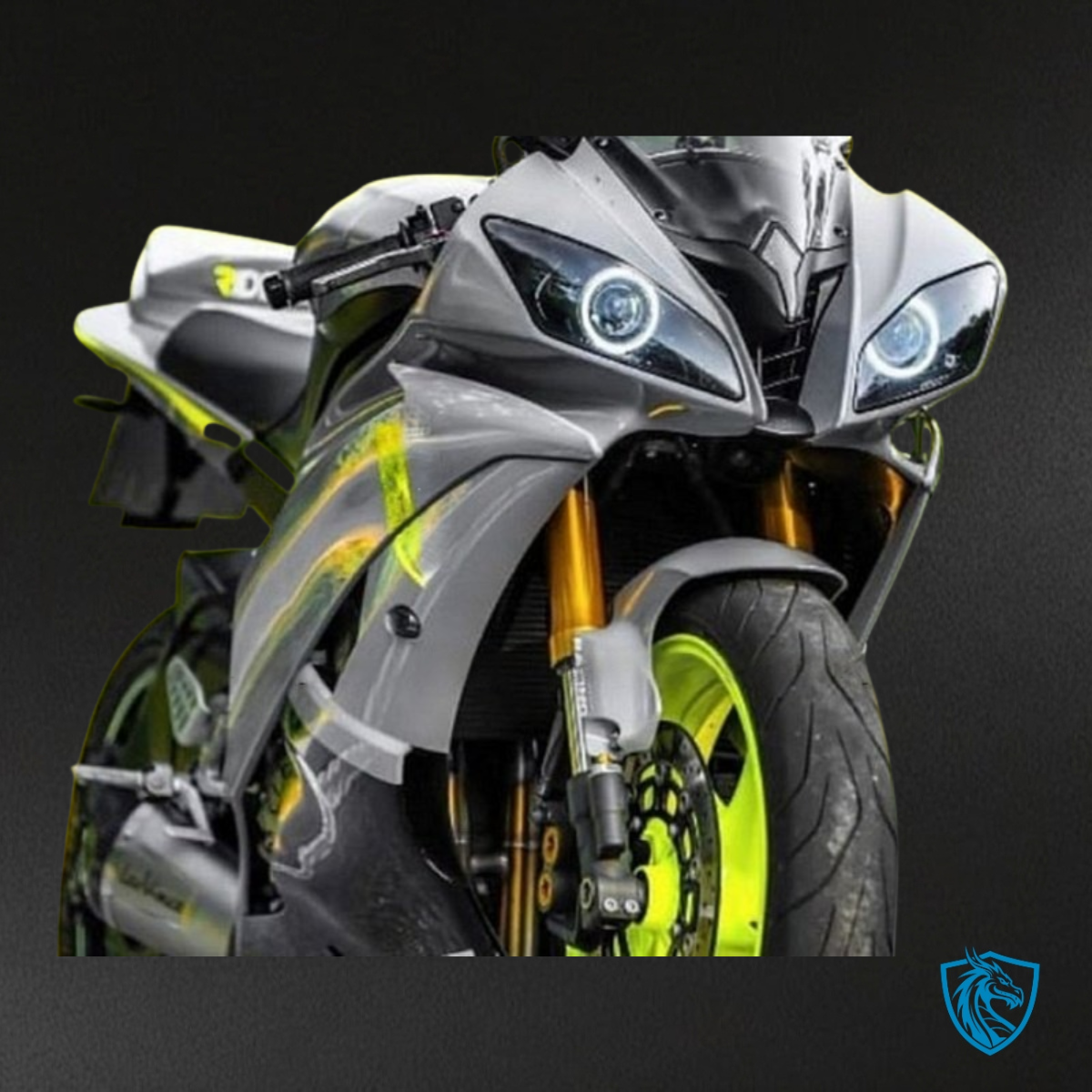 Yamaha YZF R6 (2008-2016) Glossy Gray Fairing Kit - Aftermarket ABS Bodywork