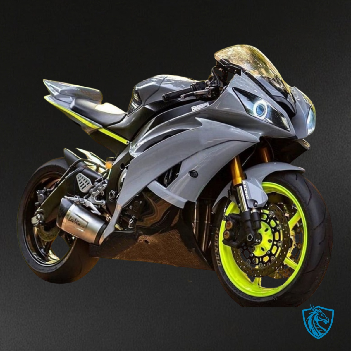 Yamaha YZF R6 (2008-2016) Glossy Gray Fairing Kit - Aftermarket ABS Bodywork