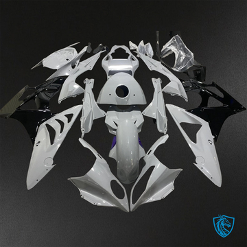 BMW S1000RR HP4 (2009-2014) Gloss Black & Gray - Custom ABS Fairing Kit