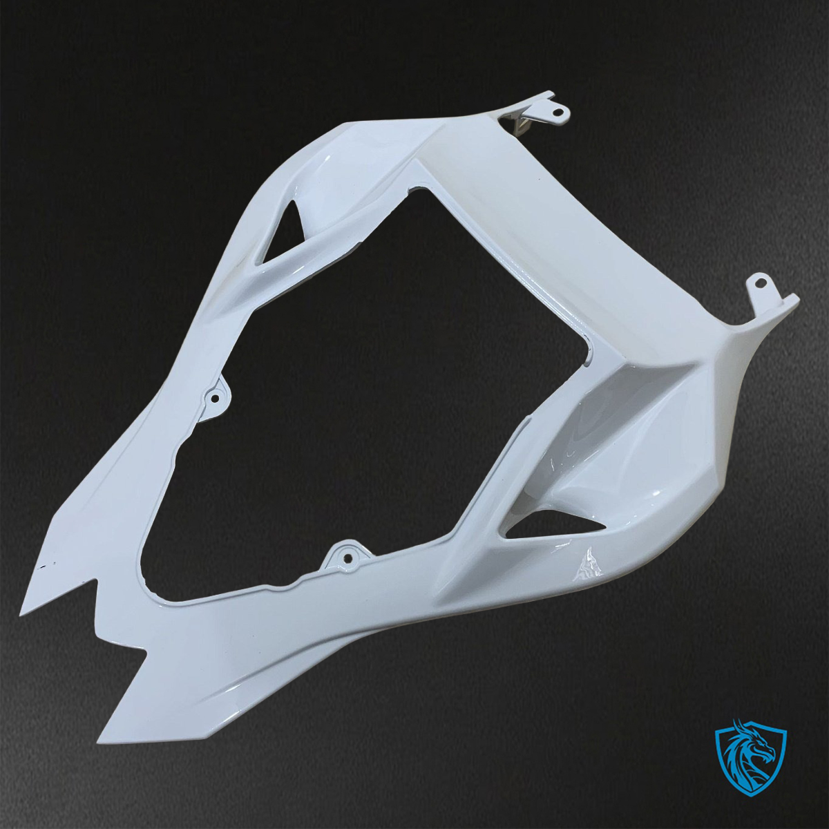 BMW S1000RR HP4 (2009-2014) Gloss Black & White  ABS Bodywork - Fairings Kit