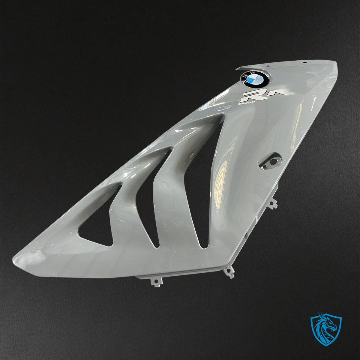 BMW S1000RR HP4 (2009-2014) Gloss Gray & Black ABS Bodywork - Fairings Kit