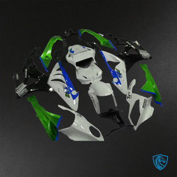 BMW S1000RR HP4 (2009-2014) Green, White & Black ABS Bodywork - Fairings Kit