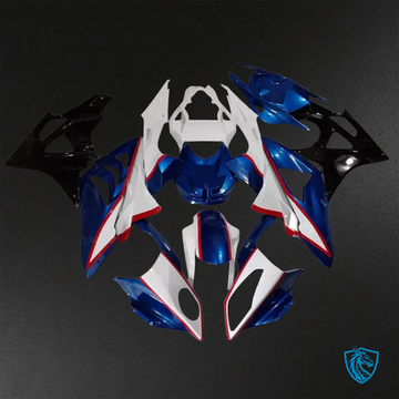 BMW S1000RR HP4 (2009-2014) Gloss Red, Blue, White & Black - Replacement Motorcycle Fairings Kit