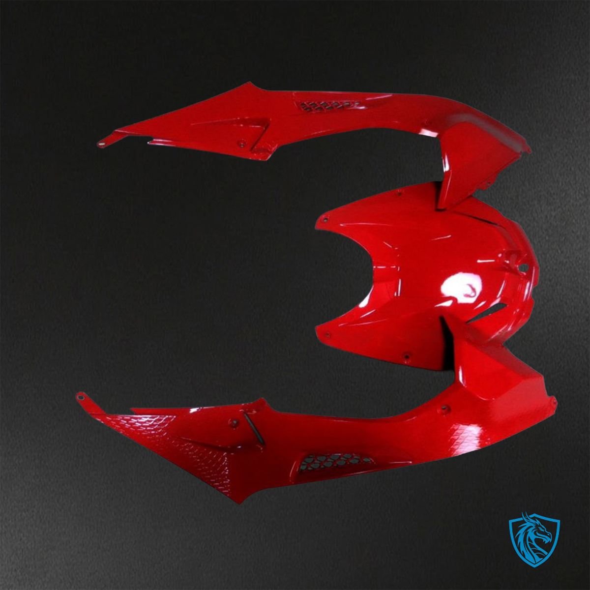 BMW S1000RR HP4 (2009-2014) Silver & Red - Replacement Motorcycle Fairings Kit