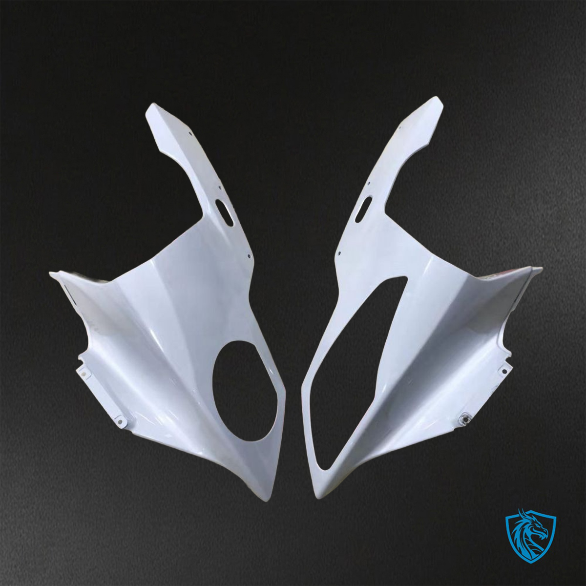 BMW S1000RR HP4 (2009-2014) White, Blue & Red - Replacement Motorcycle Fairings Kit