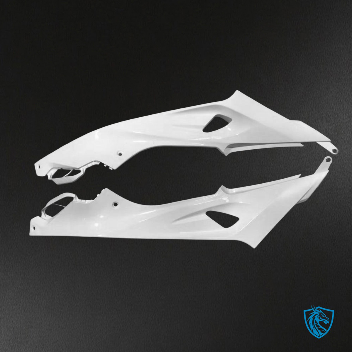 BMW S1000RR HP4 (2009-2014) White, Blue & Red - Replacement Motorcycle Fairings Kit