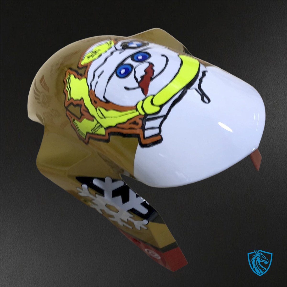 BMW S1000RR HP4 (2009-2014) Yellow, White & Black ABS Bodywork - Fairings Kit