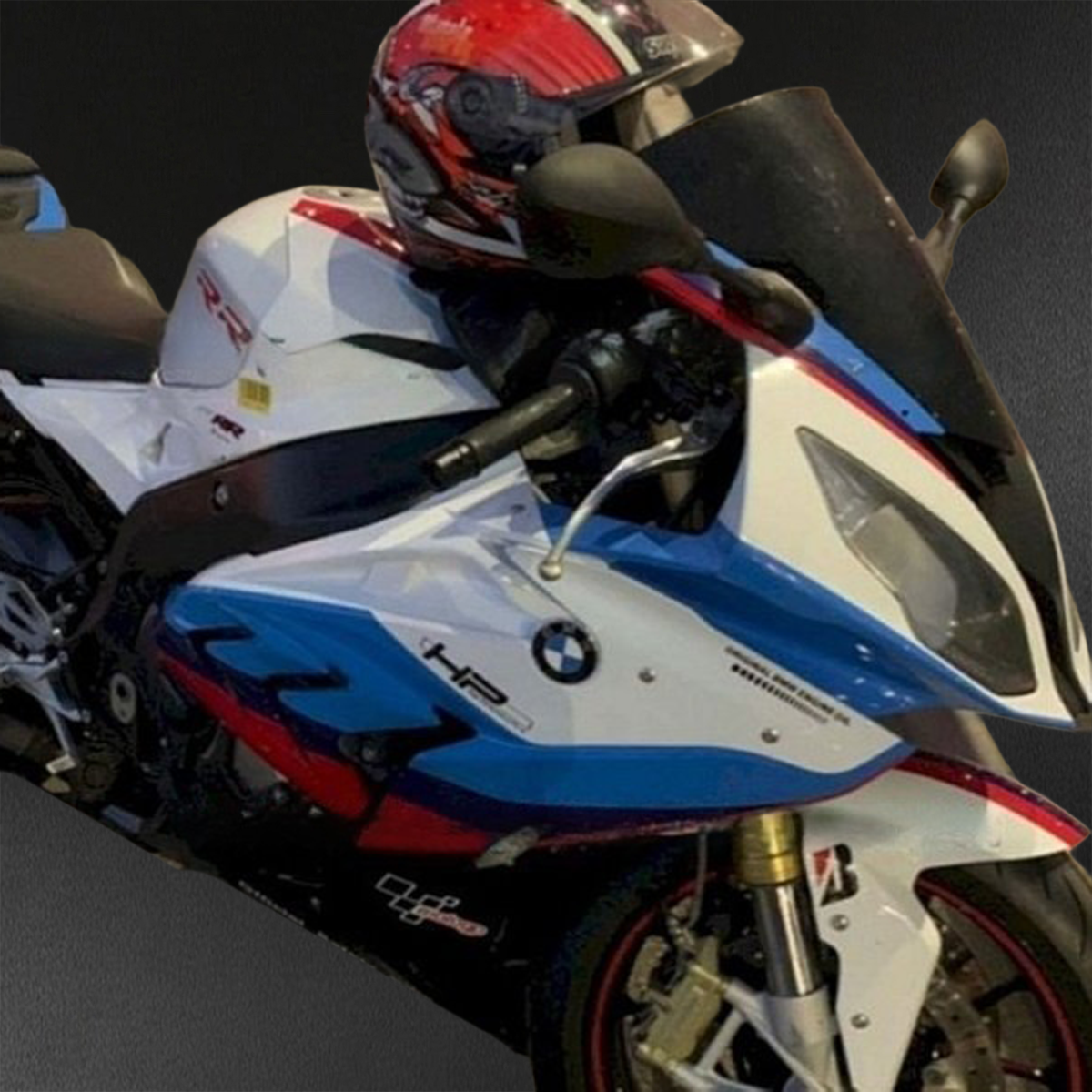 BMW S1000RR (2015-2018) HP4 (2017-2018) White, Blue & Black ABS Bodywork - Fairings Kit